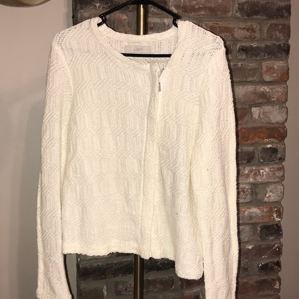 Ann Taylor Loft Knit Jacket